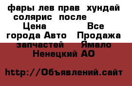 фары лев.прав. хундай солярис. после 2015. › Цена ­ 20 000 - Все города Авто » Продажа запчастей   . Ямало-Ненецкий АО